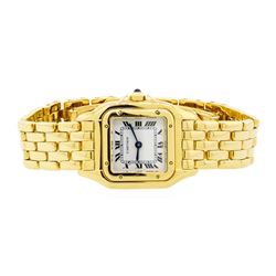 Cartier 18KT Yellow Gold Panthere Ladies Watch