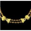 Image 2 : 0.53 ctw Diamond Necklace - 18KT Yellow Gold