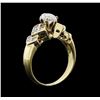 Image 4 : 1.65 ctw Diamond Ring - 14KT Yellow and White Gold