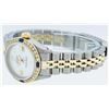 Image 6 : Rolex Two-Tone MOP Diamond and Sapphire DateJust Ladies Watch