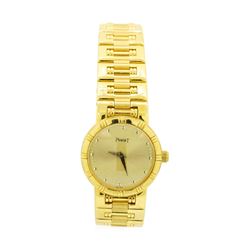 Ladies Piaget Dancer 18Kt Yellow Gold Wristwatch