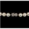 Image 3 : Pearl and Diamond Necklace