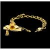 Image 4 : Diploma Charm Bracelet - 14KT Yellow Gold