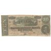 Image 1 : 1864 $10 The Confederate States of America Note T-68 CC