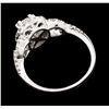 Image 3 : 1.17 ctw Diamond Ring - 14KT White Gold