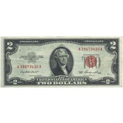 1953 $2 XF/AV Red Seal Note