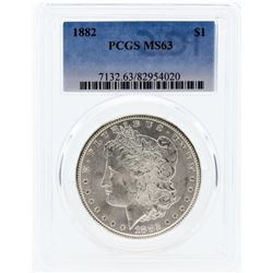 1882 PCGS MS63 Morgan Silver Dollar