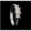 Image 4 : 1.48 ctw Diamond Ring - 14KT White Gold