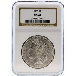 1889 PCGS MS64 Morgan Silver Dollar