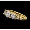 Image 1 : 1.22 ctw Diamond Ring - 18KT Yellow Gold