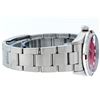 Image 3 : Rolex Stainless Steel VVS Diamond and Ruby DateJust Midsize Watch