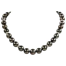 Pearl and Diamond Necklace