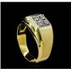 Image 4 : 0.33 ctw Diamond Ring - 14KT Yellow Gold