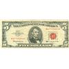 Image 1 : 1963 $5 VG/XF Red Seal Note