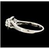 Image 3 : 0.75 ctw Diamond Ring - 14KT White Gold