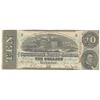 Image 1 : 1863 $10 The Confederate States of America Note T-59 CC