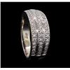 Image 4 : 0.38 ctw Diamond Ring - 18KT White Gold
