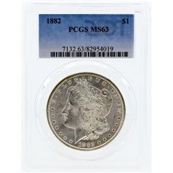 1882 PCGS MS63 Morgan Silver Dollar