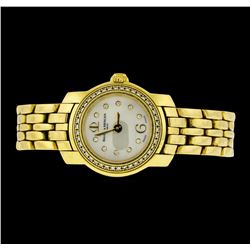 Baume & Mercier 18KT Yellow Gold Diamond Ladies Watch