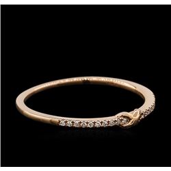 0.05 ctw Diamond Ring - 14KT Rose Gold