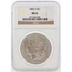 1883-O NGC MS63 Morgan Silver Dollar