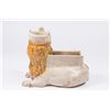 Image 3 : Pottery Planter Lion with Crown