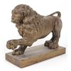 Image 1 : Carved Wood Lion