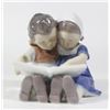 Image 1 : B&G Denmark 1567 Reading Book Figurine