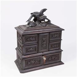 Black Forest Wood Jewelry Casket
