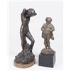 Image 1 : 2 Bronze Clad Impressionist Style Statues