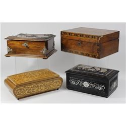 Group Lot of 4 Boxes