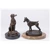 Image 1 : 2 Bronze Sculptures of Dogs