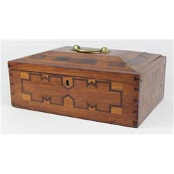 Inlaid Box with Handle on Top