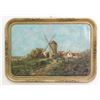 Image 2 : Raoul Del Bove, Rural Landscape with Windmill