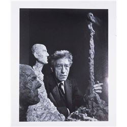 After Yousuf Karsh, Photo of Alberto Giacometti