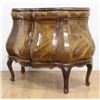 Image 1 : Italian Walnut Ribbon-Front Commode