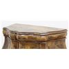 Image 4 : Italian Walnut Ribbon-Front Commode
