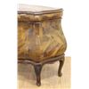 Image 5 : Italian Walnut Ribbon-Front Commode