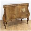 Image 7 : Italian Walnut Ribbon-Front Commode