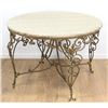 Image 1 : Iron Outdoor Round Table