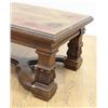 Image 2 : Inlaid Oak Arts & Crafts Style Coffee Table
