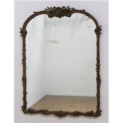 Gilded Wood & Gesso Mirror