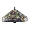 Image 2 : Contemporary Tiffany Style Slag Glass Shade Lamp