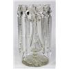 Image 2 : :Pair Cut Crystal Lustres with Prisms