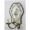 Image 3 : Pair Venetian 2-Arm Gilt Metal Sconces