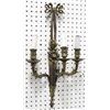 Image 2 : Pair 2-Arm Bronze Bowknot Sconces