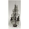 Image 1 : 4-Light Bronze & Crystal Girandole