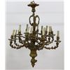 Image 1 : :Bronze 16-Light Chandelier