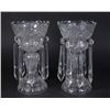 Image 1 : Pair Cut Crystal Lustres