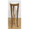 Image 1 : Regency Style Marble Top Brass Mounted Pedestal